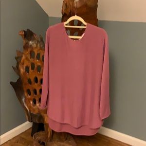 Michael Kors Oversized Hi-Lo Hem Sweater-Tunic